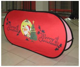 Christmas pop up banner