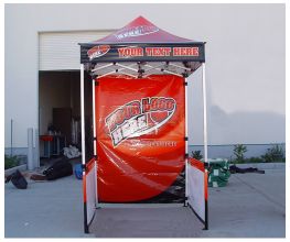 5'x5' Custom Logo Tent     