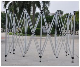 4x8m hex aluminum frame